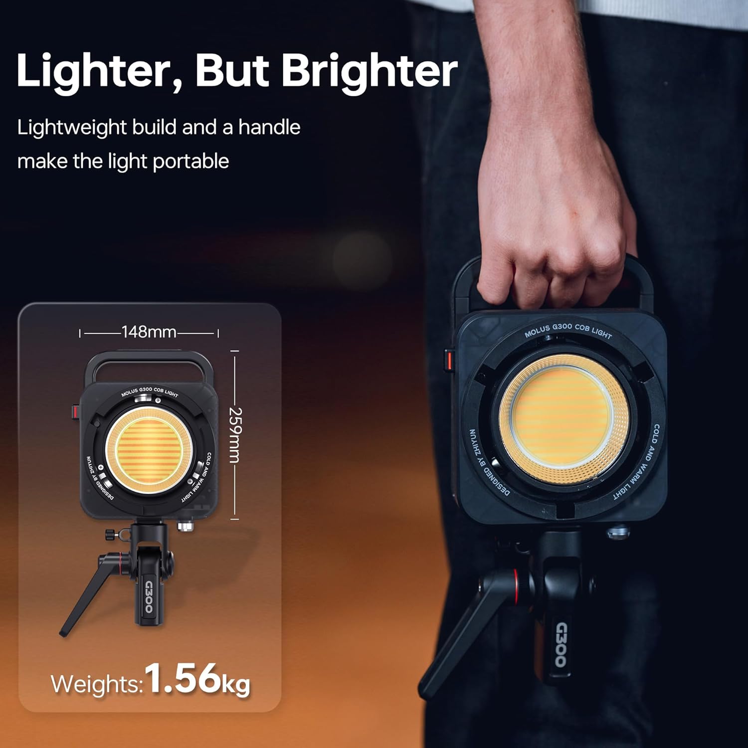 ZHIYUN MOLUS G300 Bicolor - PRE-VENTA · imagen 2