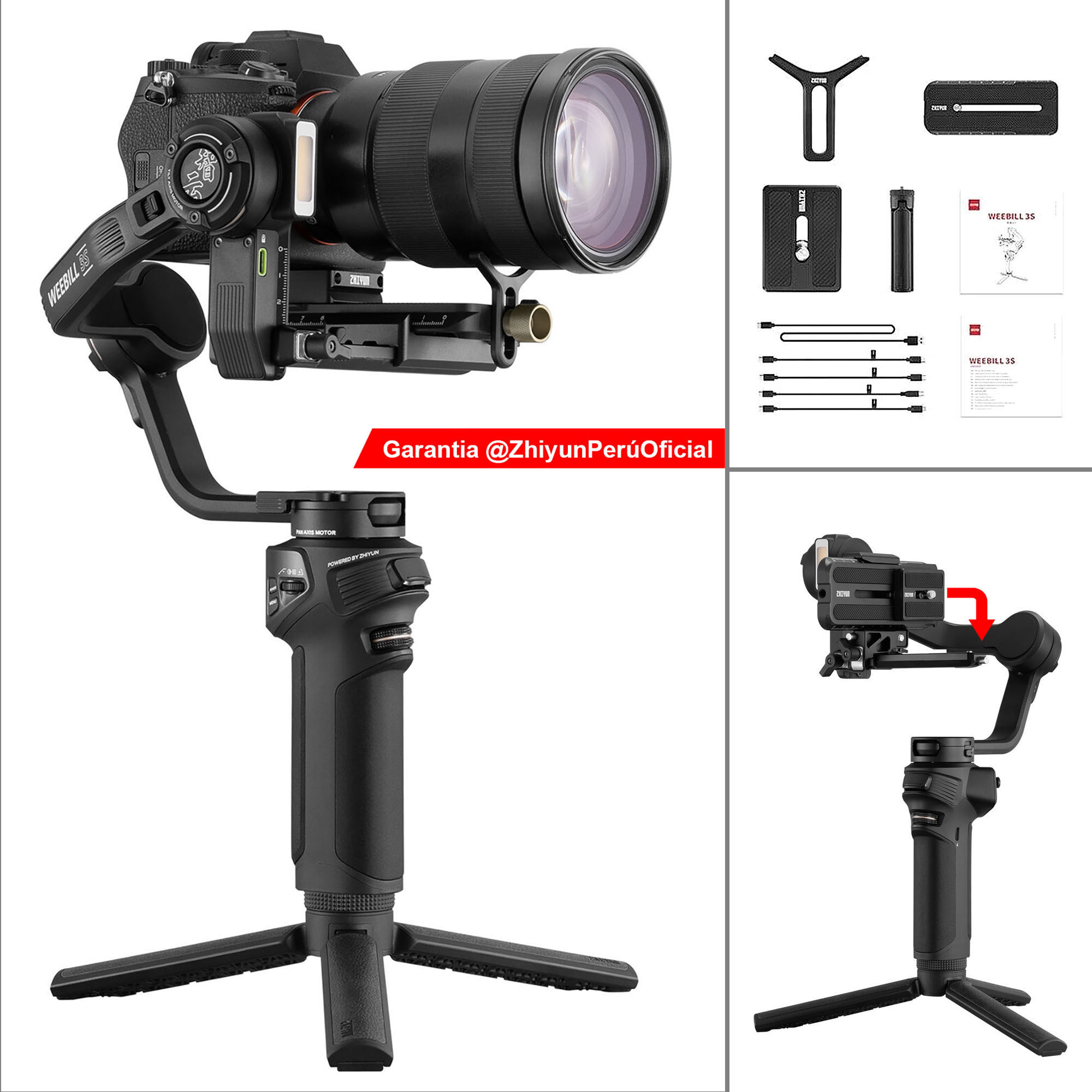 ZHIYUN WEEBILL 3S - PRE-VENTA · imagen 1